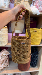 Mochilas de mano tejidas