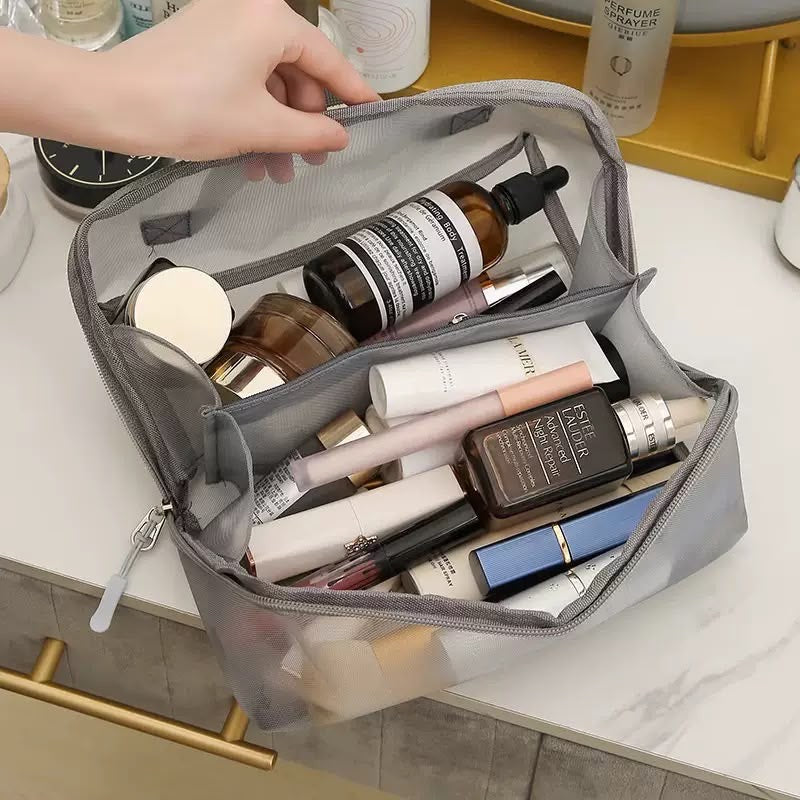 Cosmetiquera de malla