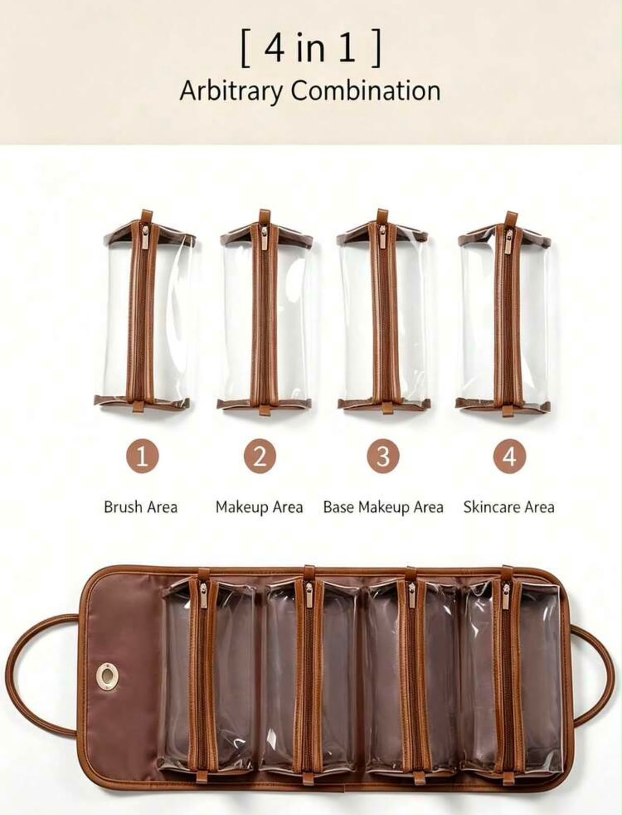 Cosmetiquera x4