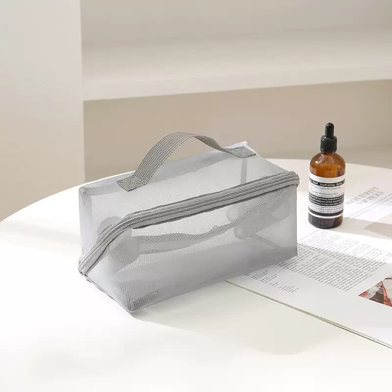 Cosmetiquera de malla