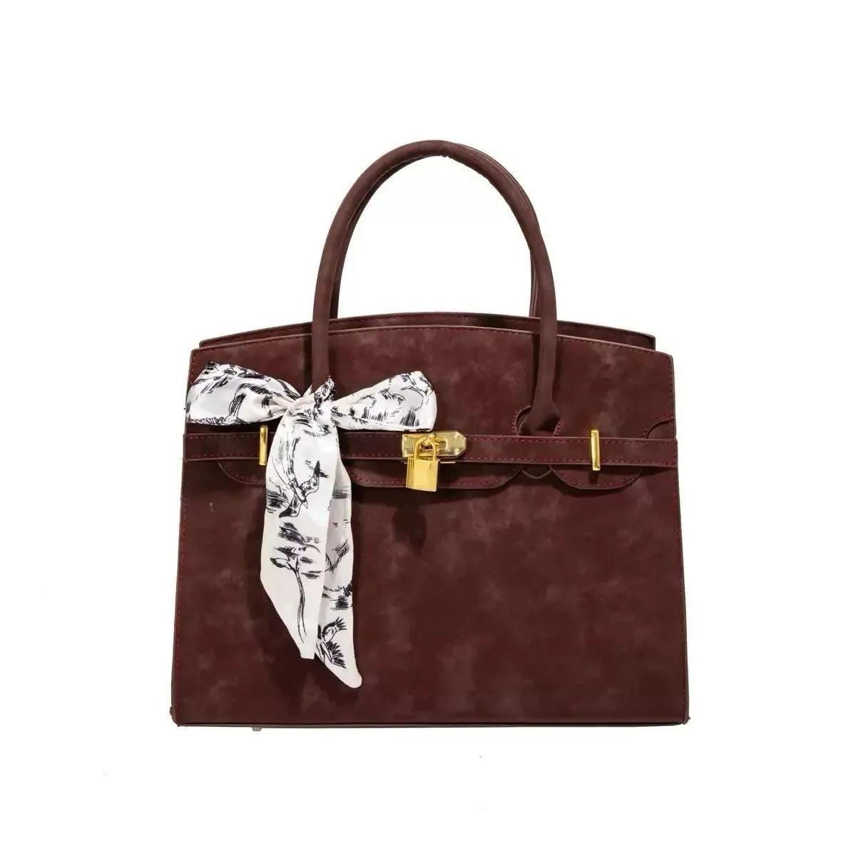 Cartera Birkin Gamuza