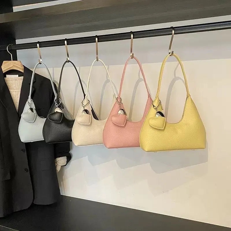 Bolso Baguette Hear en tonos pastel