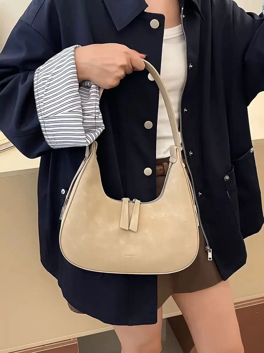 Bolso Baguette Alya en tonos cálidos