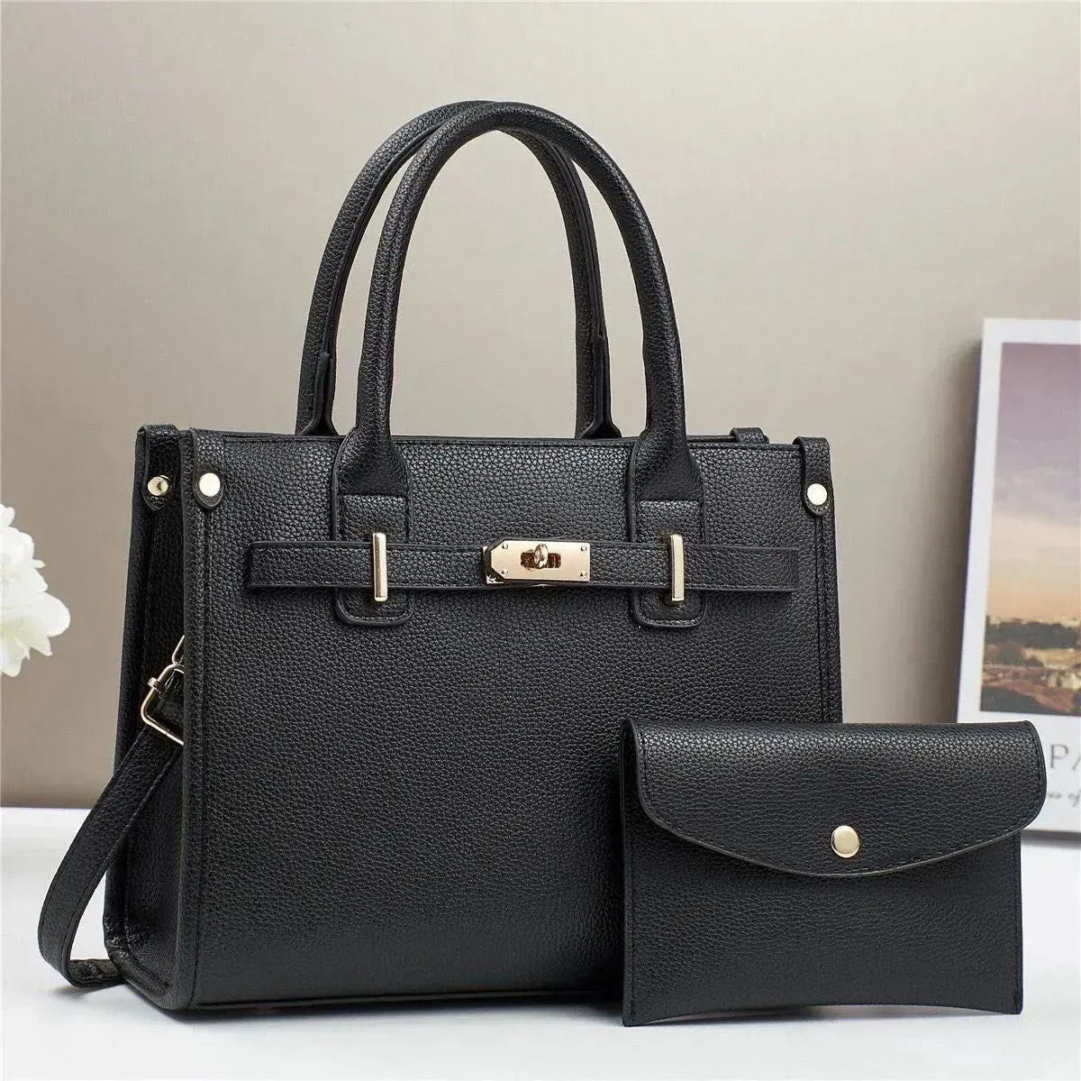 Cartera Helen en cuerina