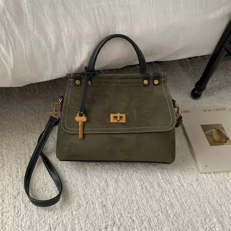 Bolso Bandolera Belisa con verde